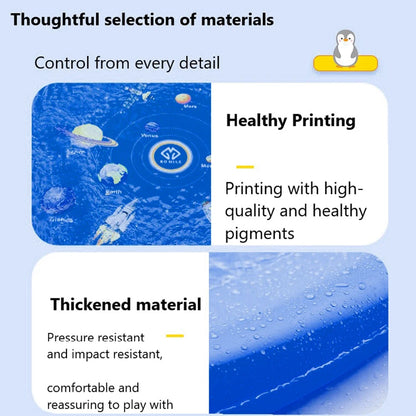 67" Inflatable Splash Pad for Toddlers, Outdoor Sprinkler for Kids, Dog Sprinkler Pool, Inflatable Water Toys Inflatable Wading Baby Pool